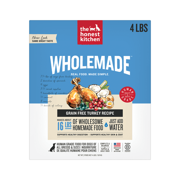 The Honest Kitchen Embark - Grain Free Turkey Dog Food - 4 lb.