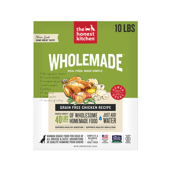 The Honest Kitchen Force - Grain Free Chicken Dog Food - 10 Lb.