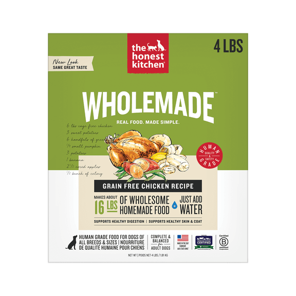 The Honest Kitchen Force - Grain Free Chicken Dog Food - 4 lb.