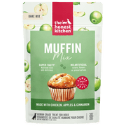 The Honest Kitchen Human Grade Dog Muffin Mix, Apple, Chicken & Cinnamon, Bake-at-Home Dog Muffins, Real Ingredients, 7.5 oz