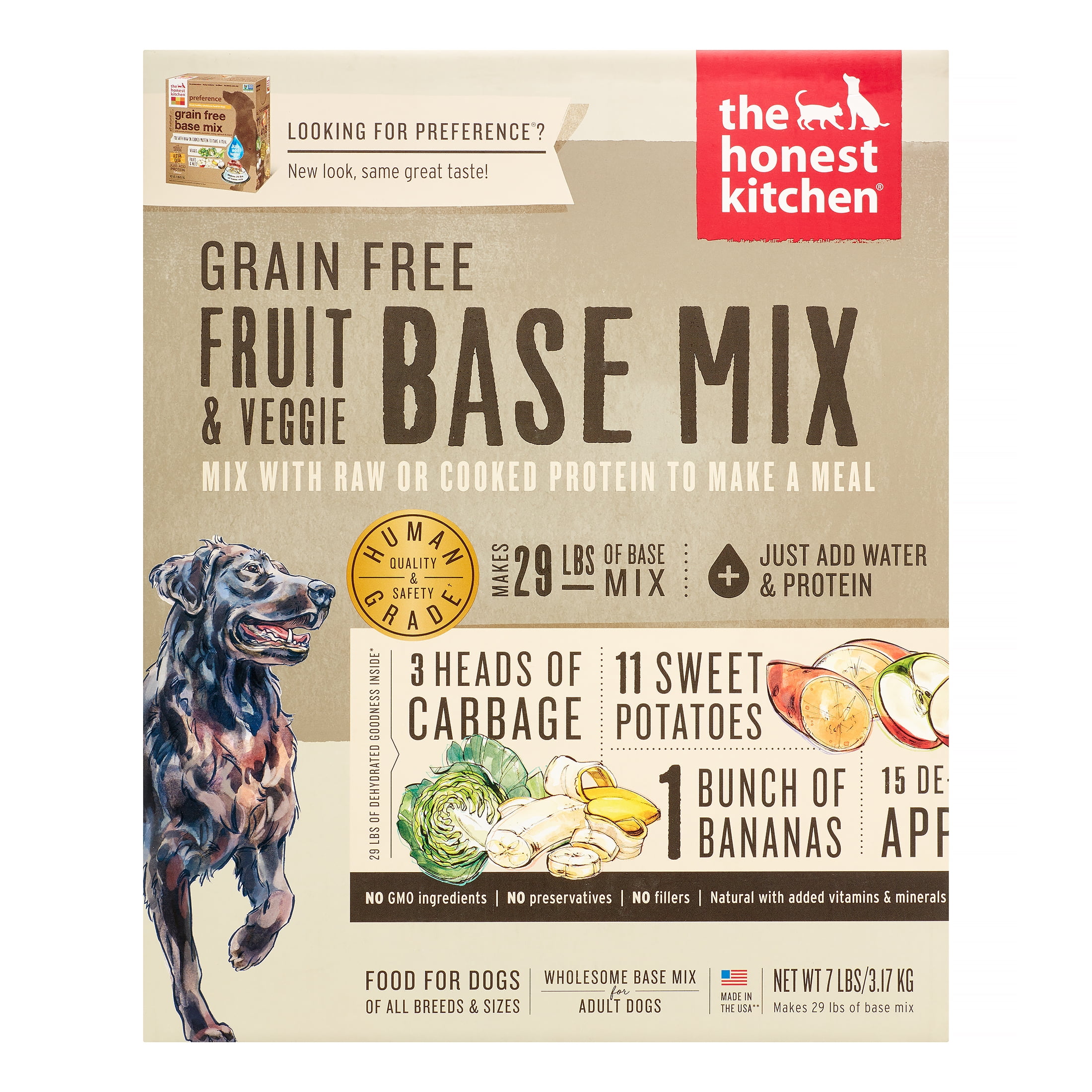 The Honest Kitchen Preference Dehydrated Grain Free Base Mix Dog Food