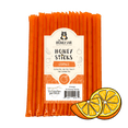 thumbnail image 1 of The Honey Jar - Orange Flavored Honey Sticks - 50 Count Package, 1 of 6