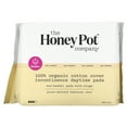 thumbnail image 1 of The Honey Pot Company 100% Organic Cotton Cover Incontinence Daytime Pads, 16 Count, 1 of 5