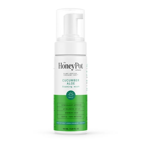 The Honey Pot Company Cucumber Aloe Wash, 5.51 fl. Oz.