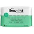 thumbnail image 1 of The Honey Pot Company Herbal Pantiliners, Organic Cotton Cover, 30 Ct, 2 Pack, 1 of 1