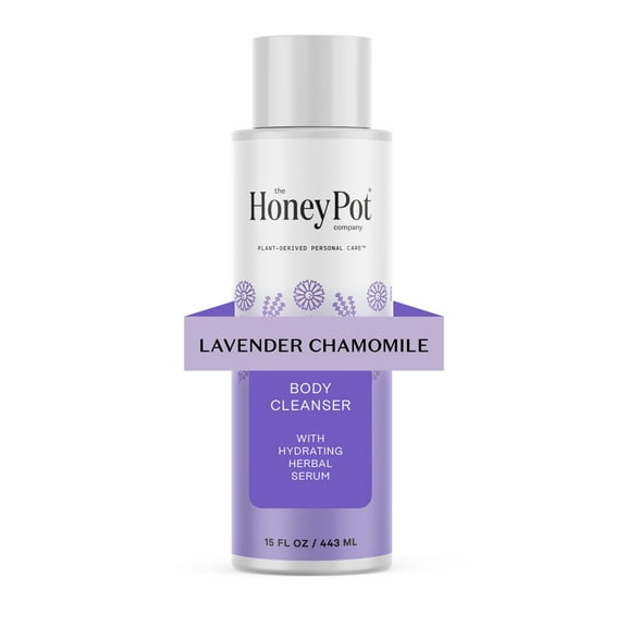 The Honey Pot Company, Lavender Chamomile Hydrating Body Cleanser, 15 fl. oz