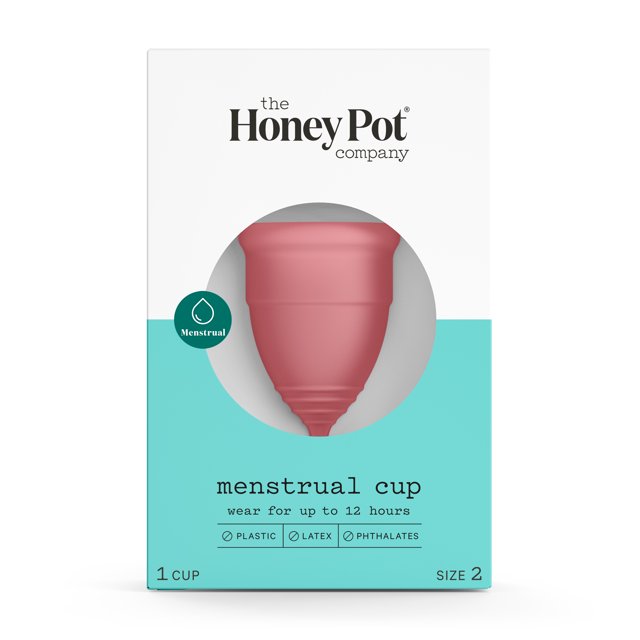 The Honey Pot Company, Menstrual Cup, Size 2 for MediumHeavy Flow, 1ct