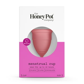 FLEX Menstrual Cup (Slim Fit) - Reusable Period Cup - Easy Removal Ring -  For Women with Medium or Sensitive Flow
