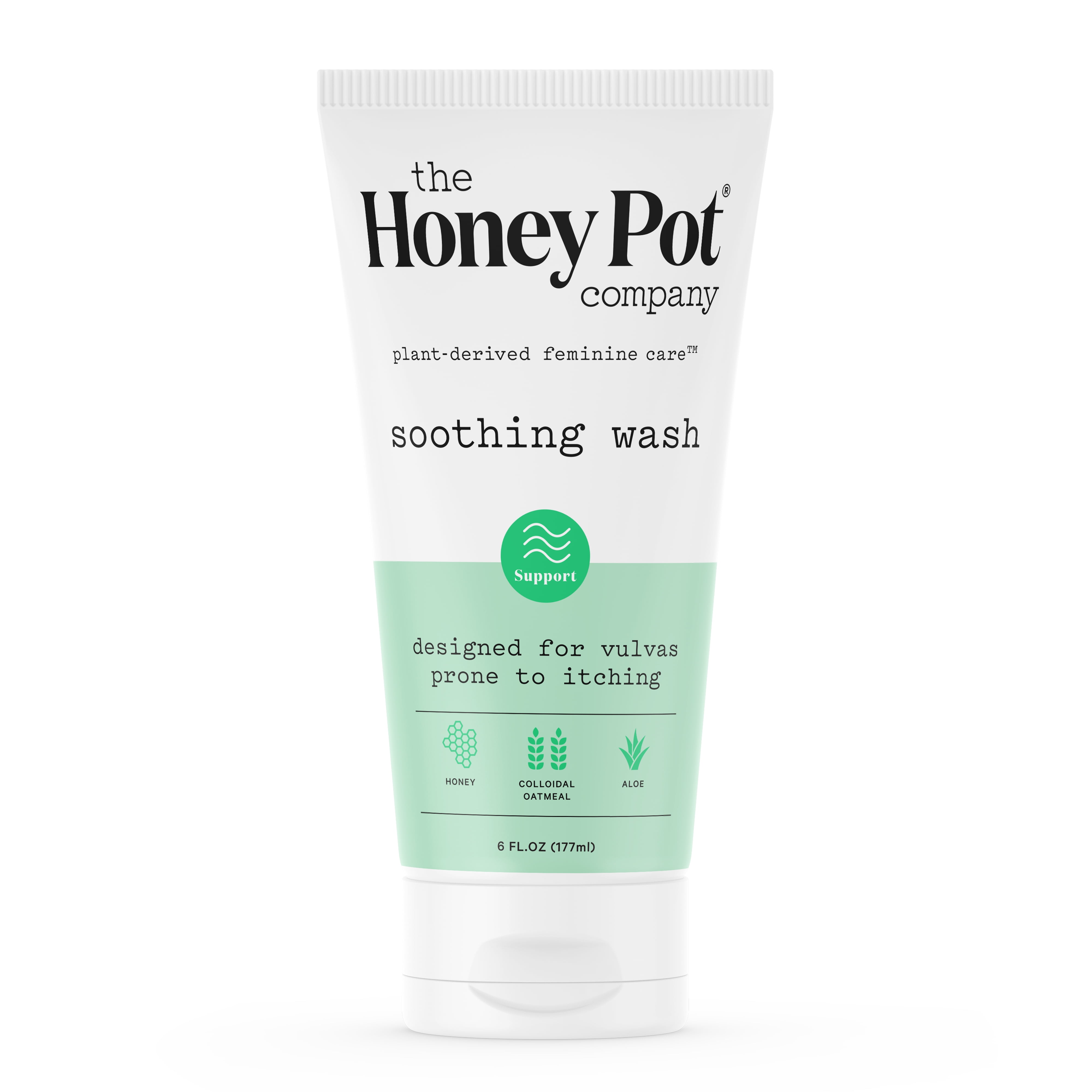 The Honey Pot Company, Soothing Colloidal Oatmeal Wash, 6 fl. oz.