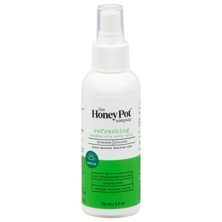 The Honey Pot - Spray Panty Cucumber Aloe - 1 Each-4 OZ