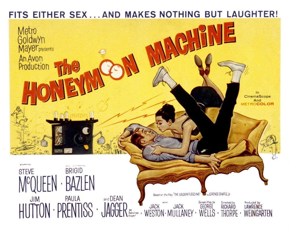 The Honeymoon Machine Canvas Art - (28 x 22)