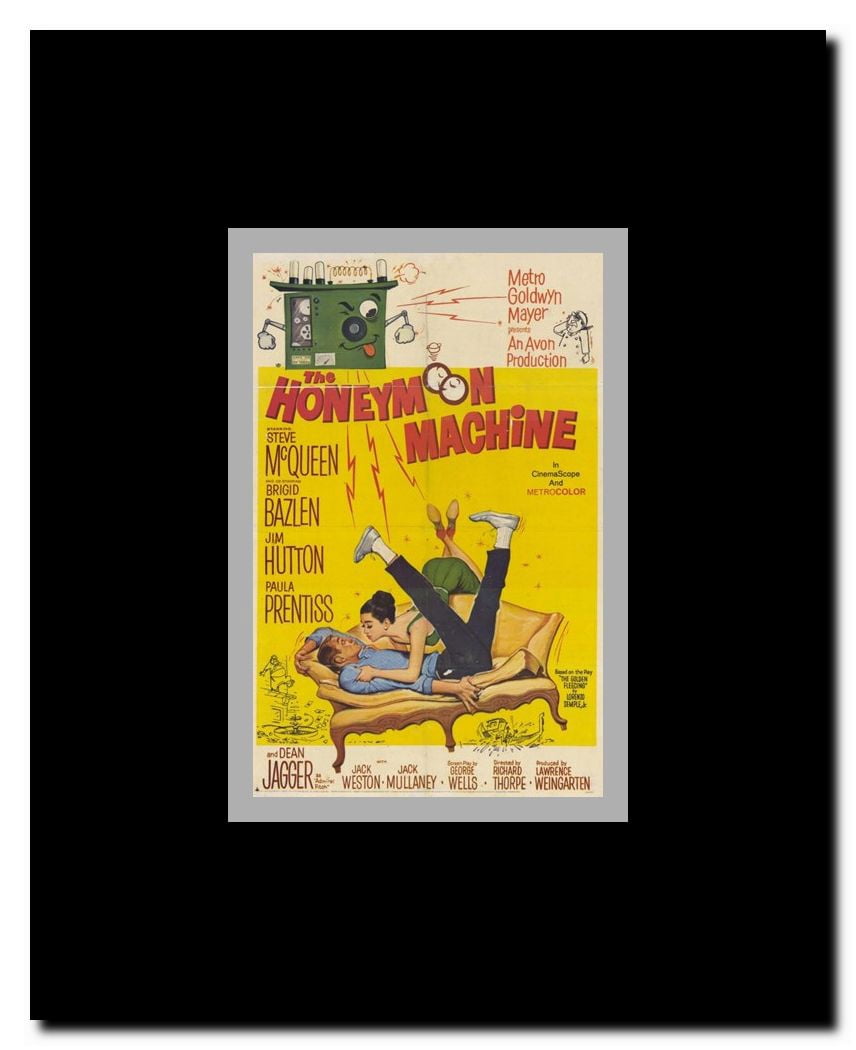The Honeymoon Machine Framed Movie Poster