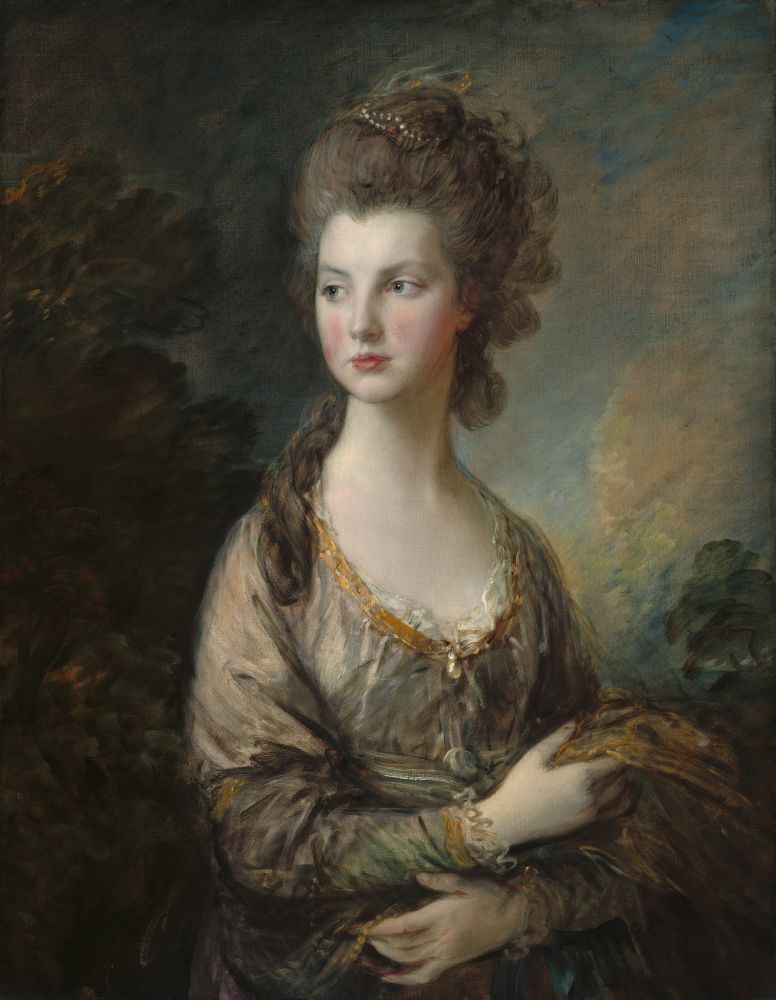The Honorable Mrs Thomas Graham Canvas Art - (18 x 24)