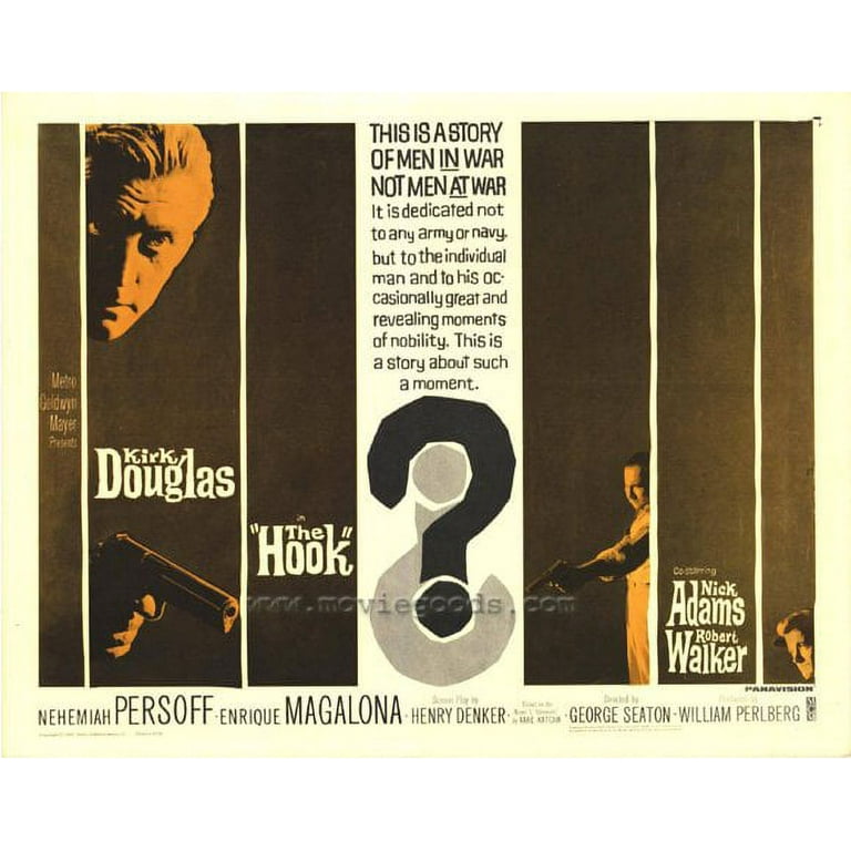 The Hook - movie POSTER (Style B) (27 x 40) (1963) 