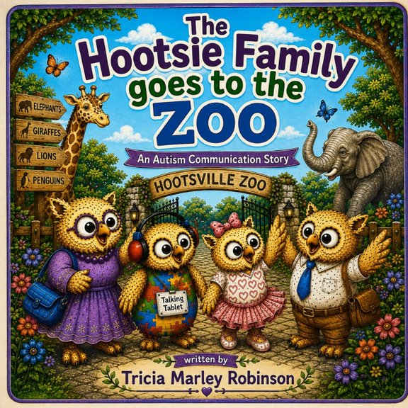 The Hootsie Family The Hootsie Family goes to the Zoo: An Autism Communication Story, (Paperback)
