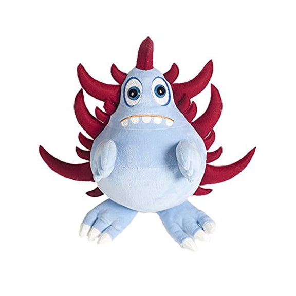 The Horndribbles Plush - Meeks Blue Monster 15" by Explorer's Playground
