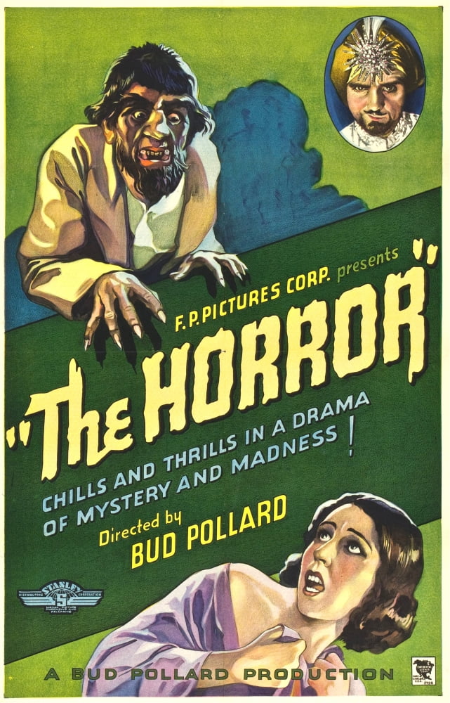 The Horror Canvas Art - (11 x 17)