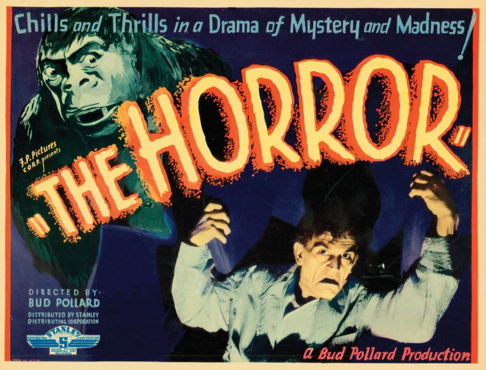 The Horror Canvas Art - (28 x 22)