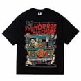 thumbnail image 1 of The Horror Machine Movie Helloween Retro Unisex T-Shirt, 1 of 5
