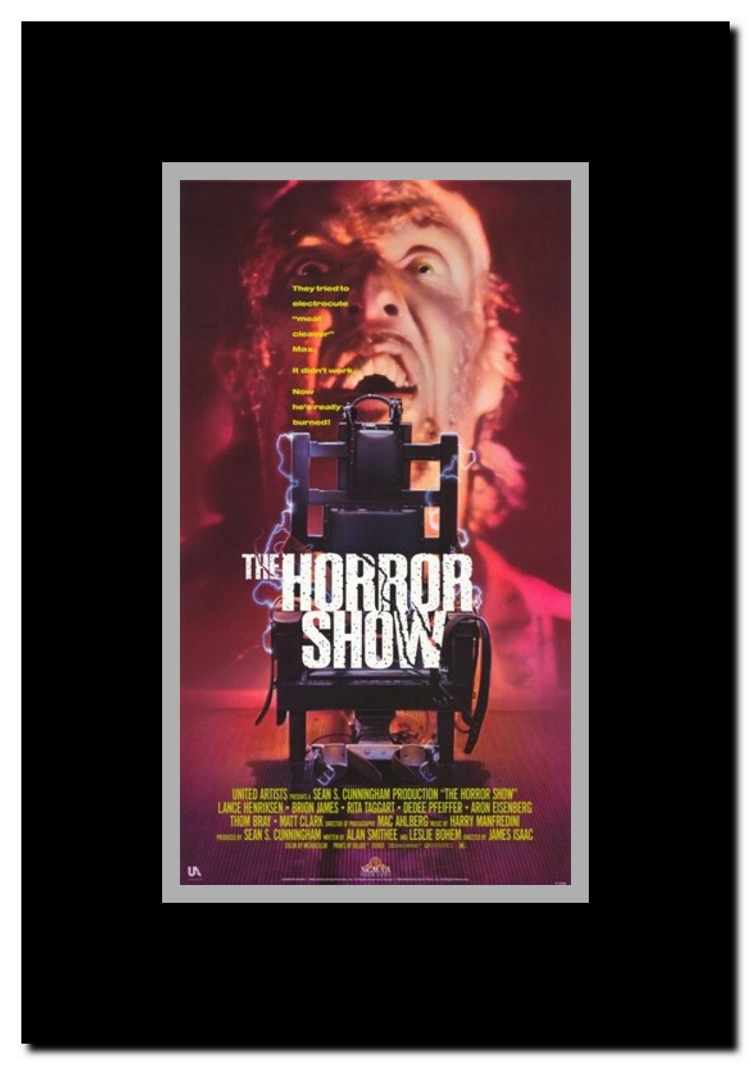 The Horror Show Framed Movie Poster