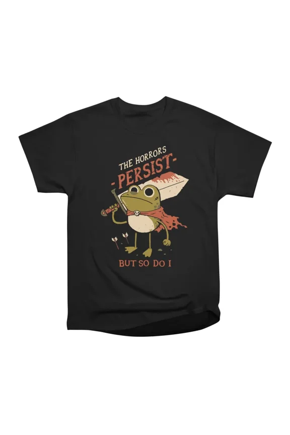 The Horrors Persist T-Shirt Tee Gift For Him Merch For Her Apparel For Friend
