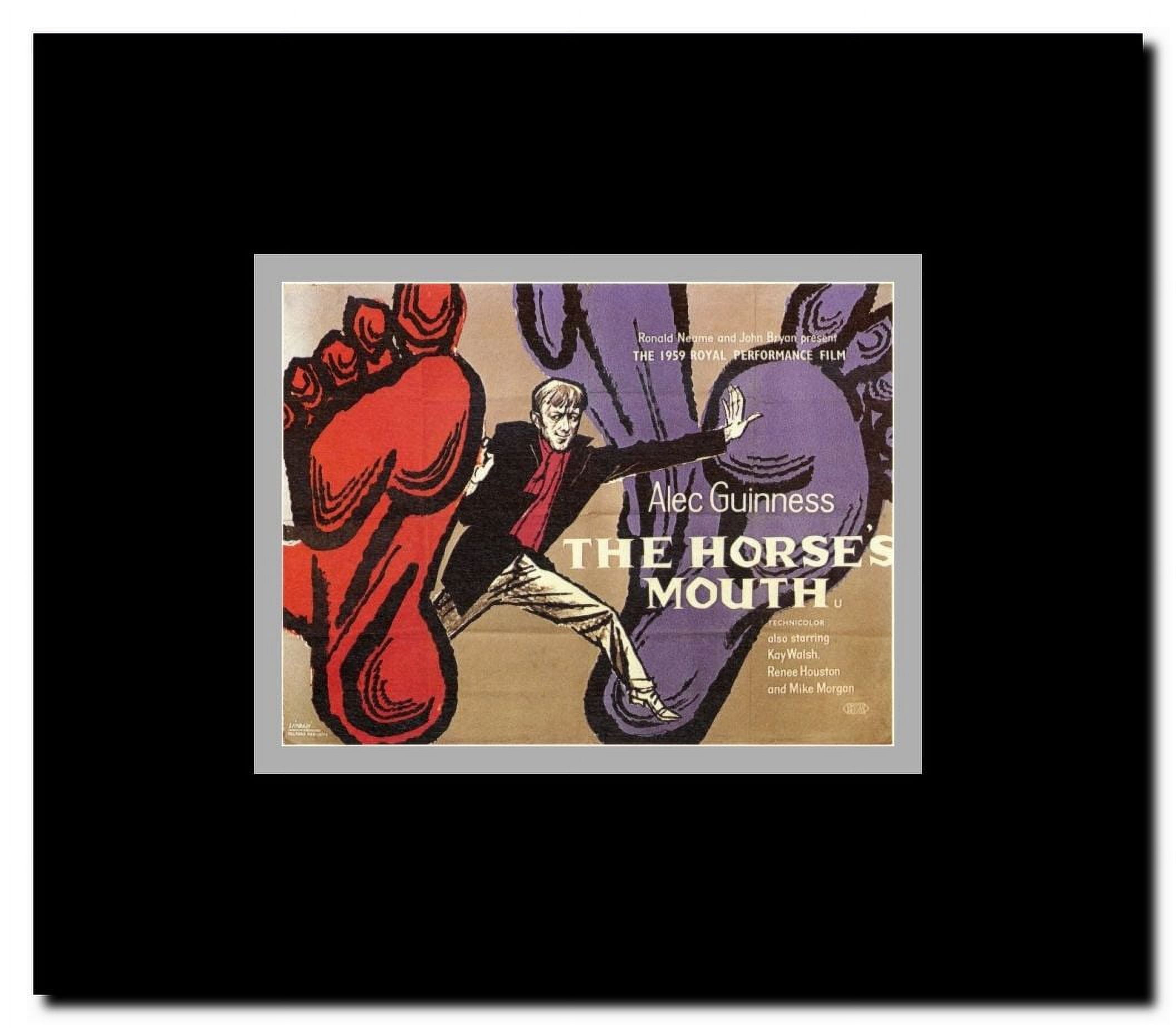 The Horse's Mouth Framed Movie Poster