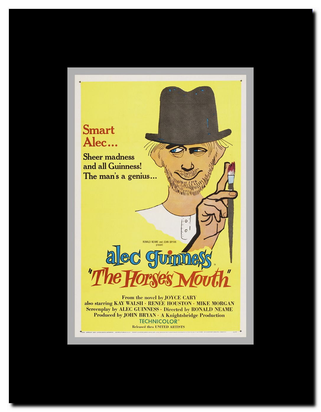 The Horse's Mouth Framed Movie Poster