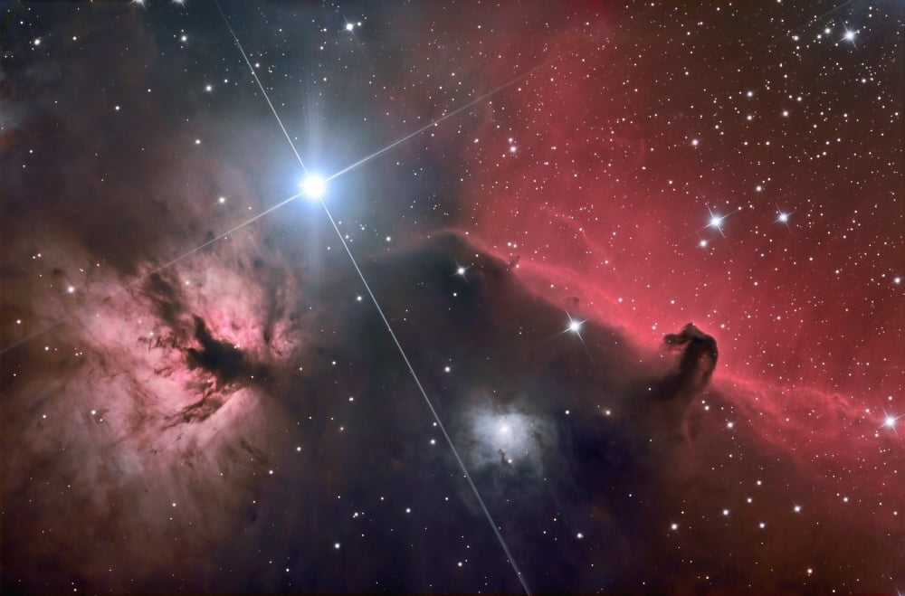 The Horsehead Nebula Canvas Art - Roth RitterStocktrek Images (17 x 12)