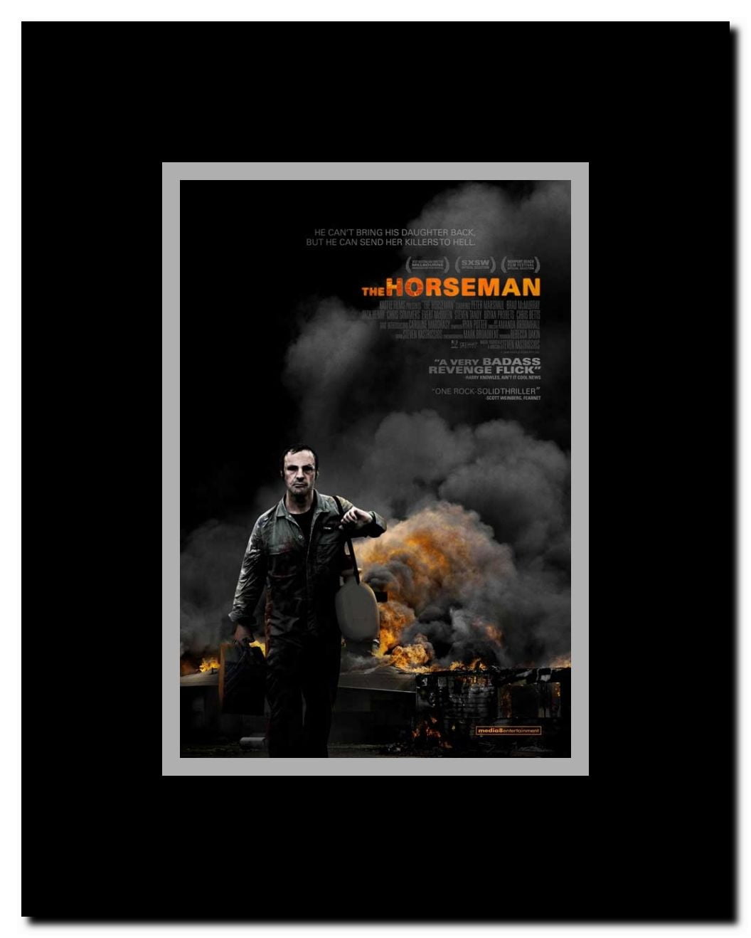 The Horseman Framed Movie Poster