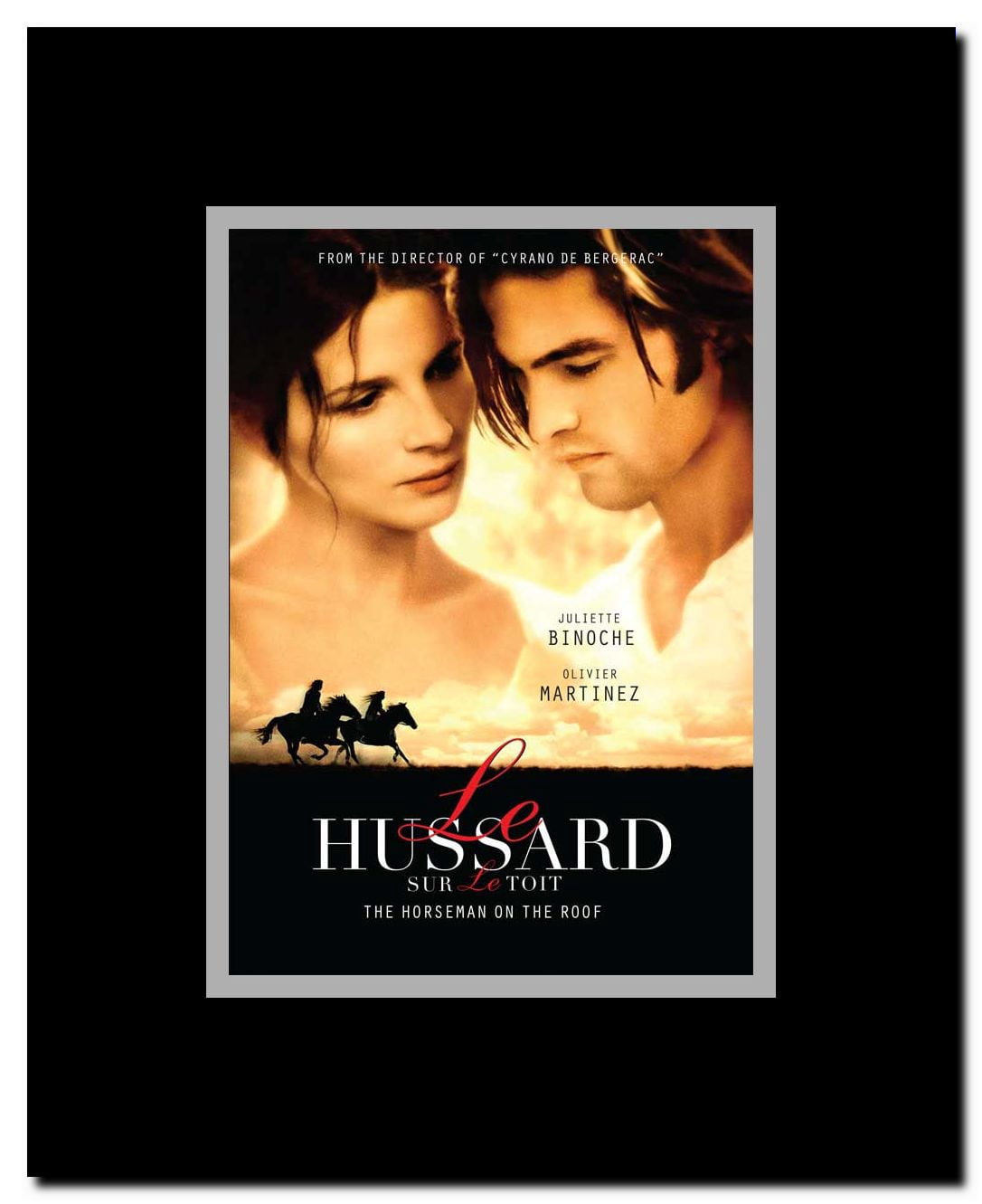 The Horseman on the Roof Framed Movie Poster