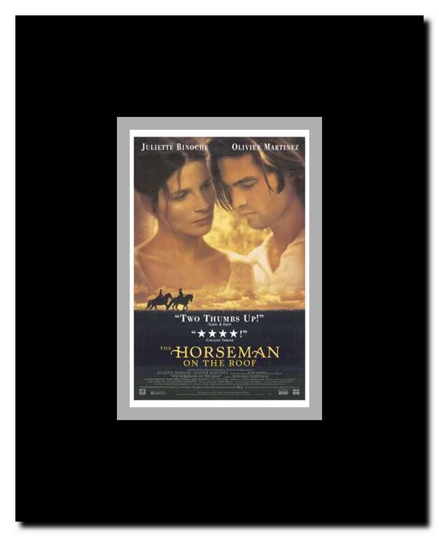 The Horseman on the Roof Framed Movie Poster
