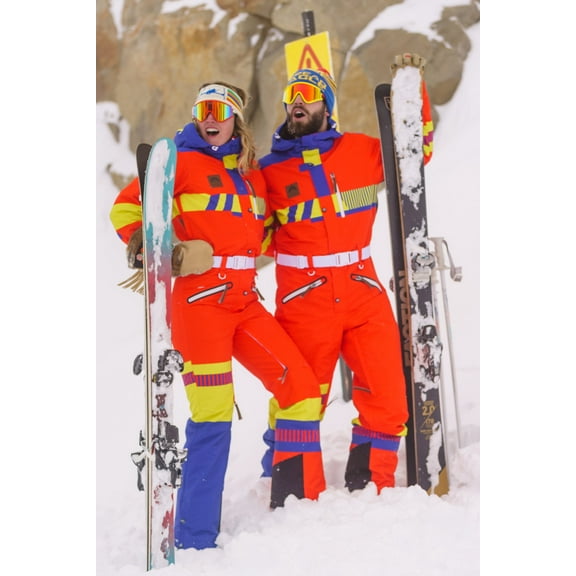 The Hot Tub Time Machine - Shinesty Men's 80s Ski Suit  Large