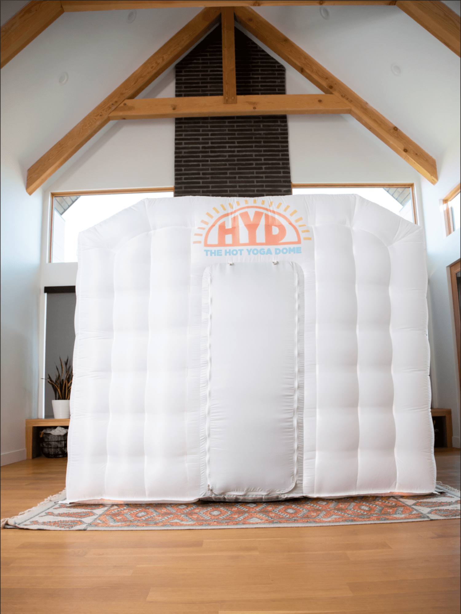The Inflatable Hot Yoga Dome
