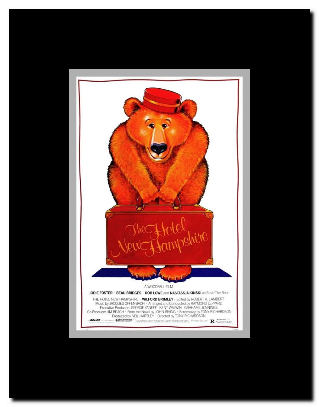 The Hotel New Hampshire Framed Movie Poster