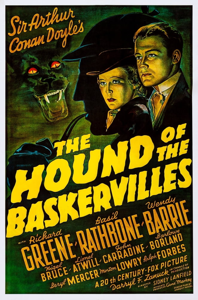 The Hound Of The Baskervilles U Canvas Art - (24 x 36)