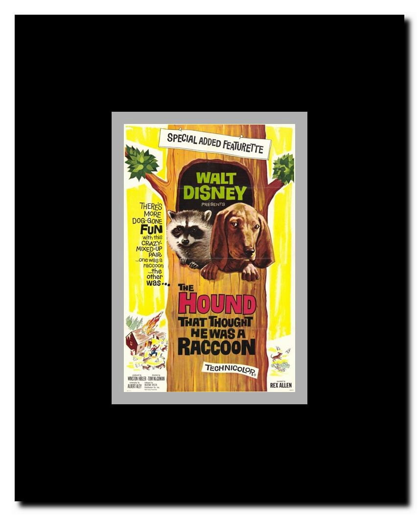The Hound That Thought He Was a Racoon Framed Movie Poster