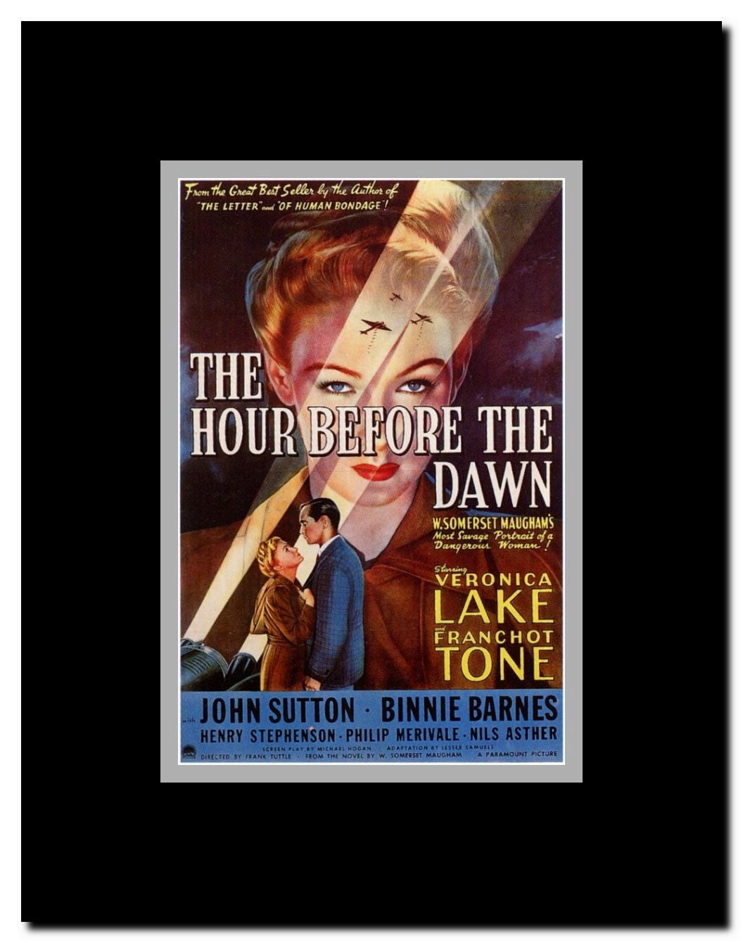 The Hour Before the Dawn Framed Movie Poster