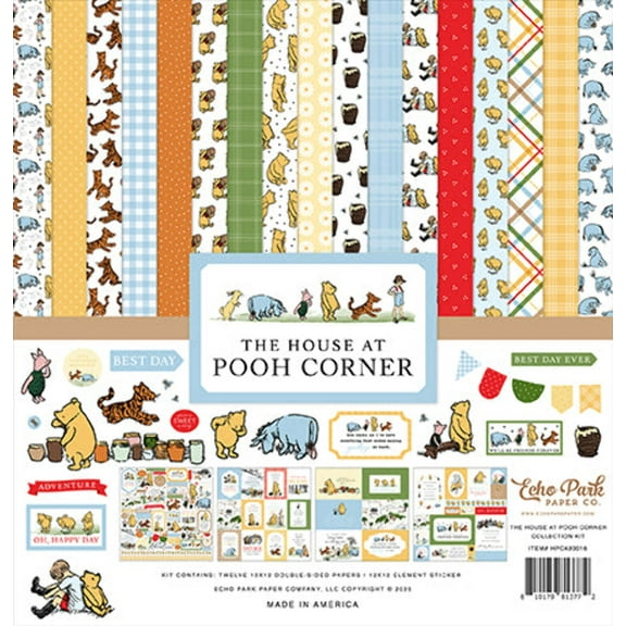 Echo Park Collection Kit 12"X12"-The House At Pooh Corner