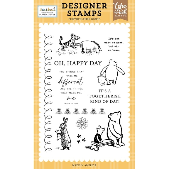 The House At Pooh Corner: Who We Have Stamp Set