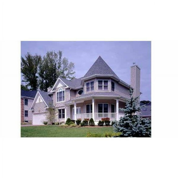 The House Designers: THD-3826 Builder-Ready Blueprints to Build a European House Plan with Crawl Space Foundation (5 Printed Sets)