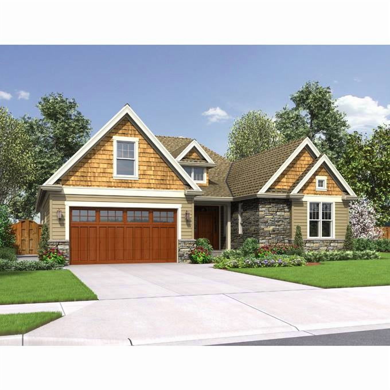 The House Designers: THD-4299 Builder-Ready Blueprints to Build a Ranch ...