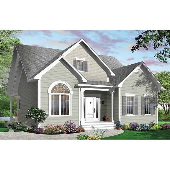The House Designers: THD-6839 Builder-Ready Blueprints to Build a Small Traditional House Plan with Unfinished Basement Foundation (5 Printed Sets)