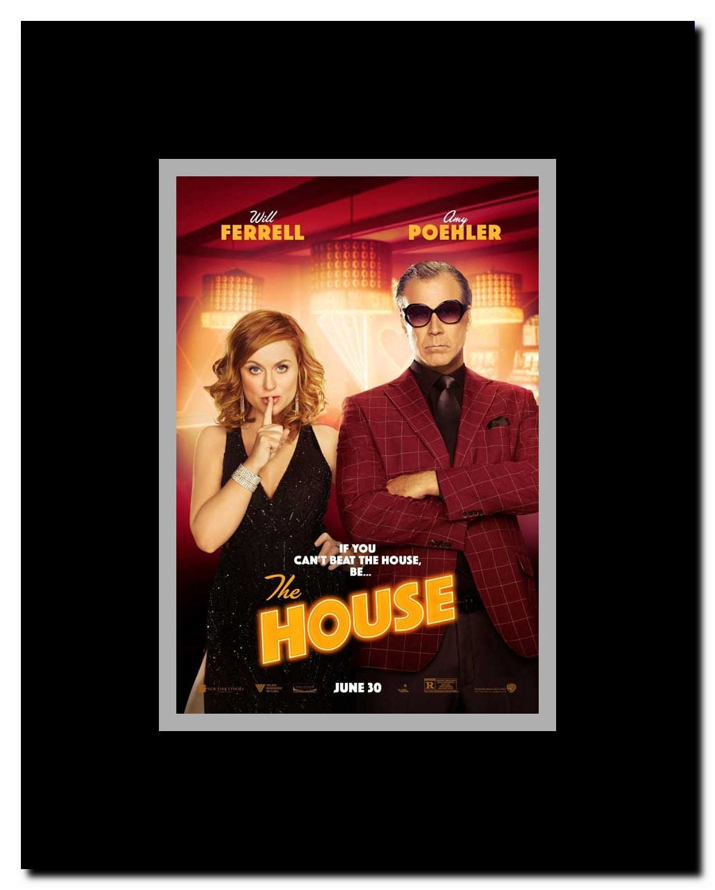 The House Framed Movie Poster
