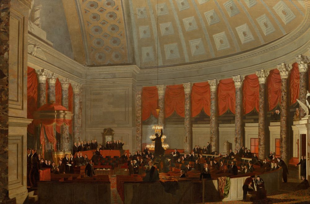 The House Of Representatives Canvas Art - (24 x 18)