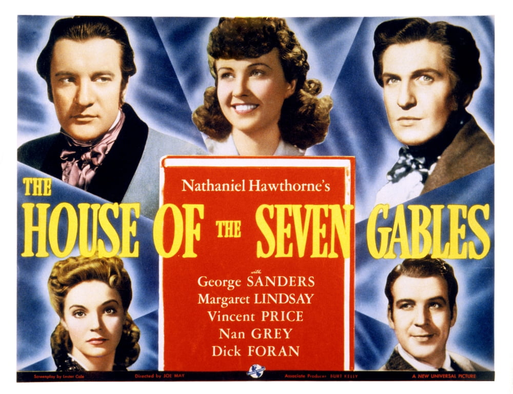 The House Of The Seven Gables Canvas Art - (28 x 22)