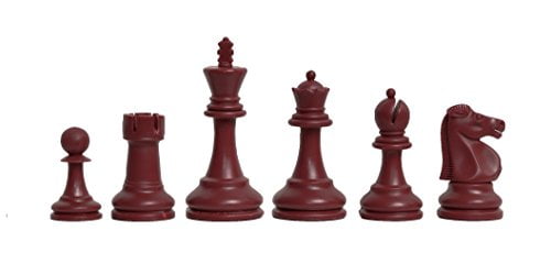 House Of Staunton Set Pezzi Scacchi Reykjavik II – Bosso E Ebonizzato – Re 3.75"