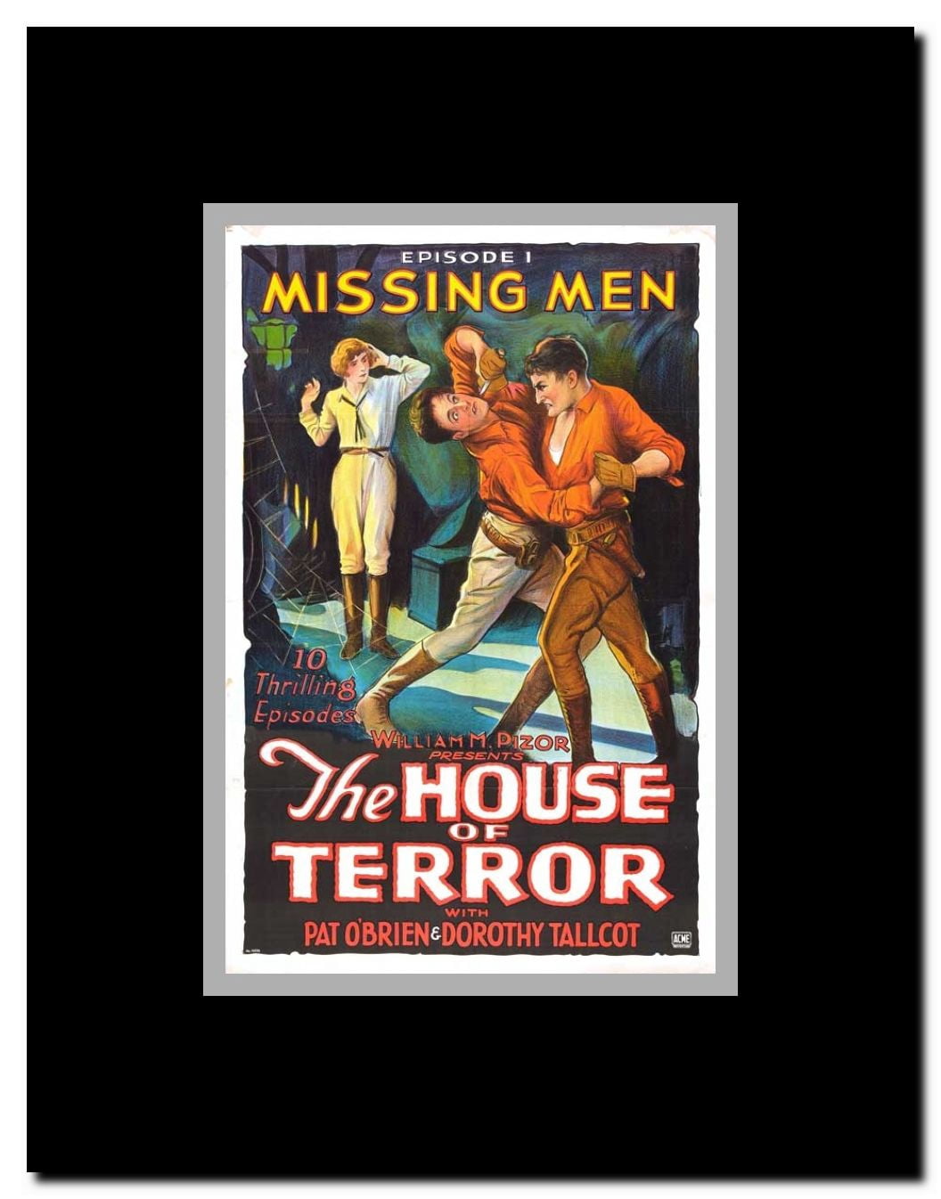 The House of Terror Framed Movie Poster