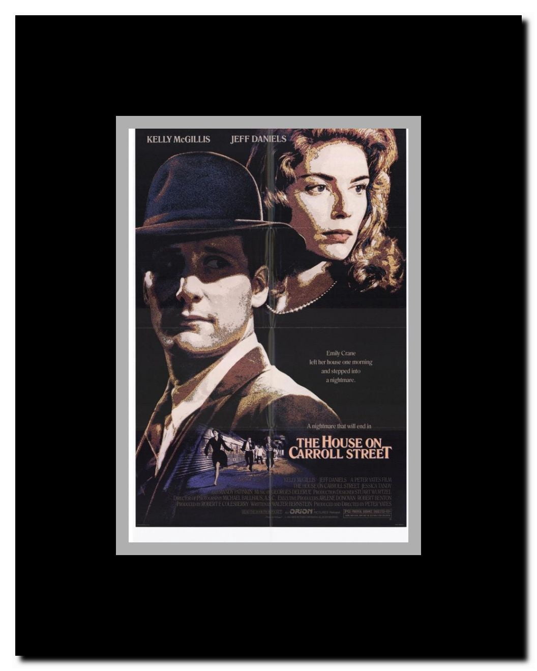 The House on Carroll Street Framed Movie Poster
