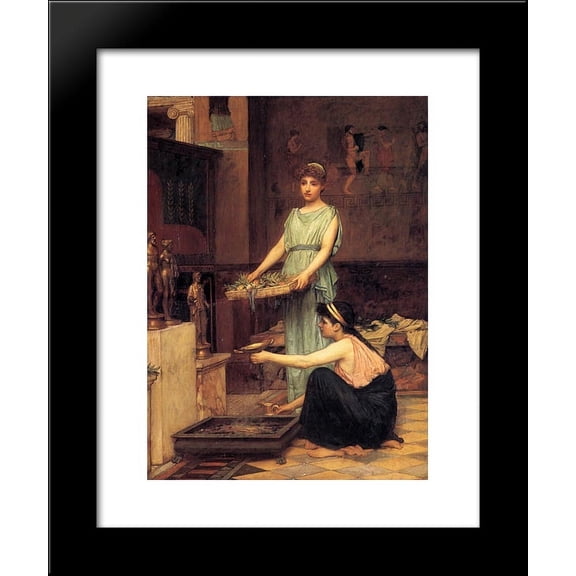 The Household Gods 20x24 Framed Art Print by John William Waterhouse