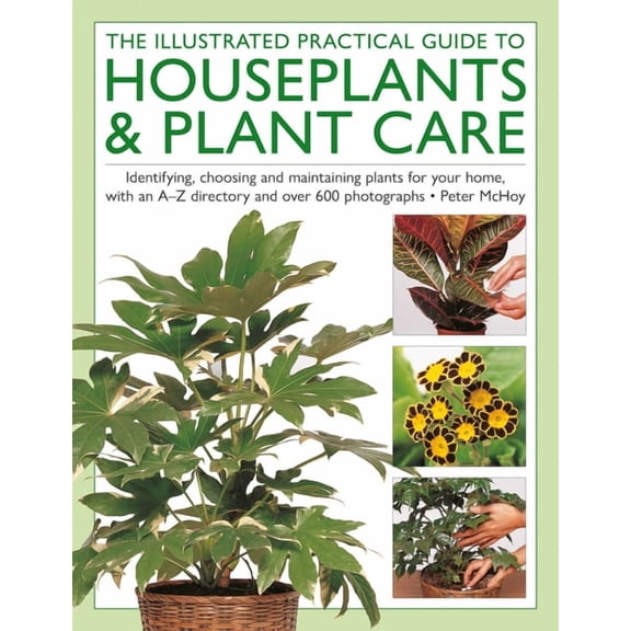 The Houseplants & Plant Care, Illustrated Practical Guide to: Identifying, Choosing and Maintaining Plants for Your Home, (Hardcover)